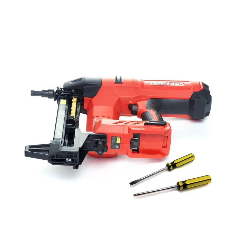 Электрический аккумуляторный монтажный пистолет по бетону NailTask 100X2 Электрический аккумуляторный монтажный пистолет по бетону NailTask 100X2