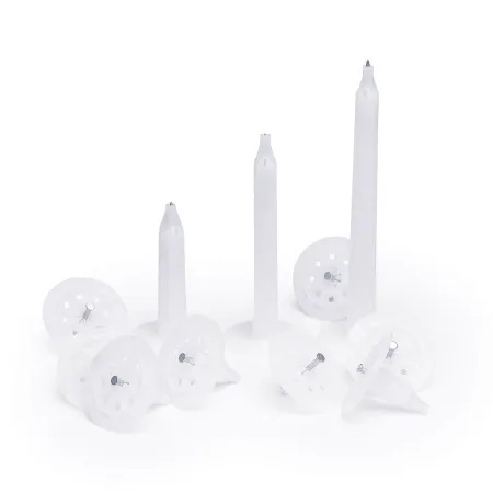 Тарельчатый дюбель гриб IN50 с гвоздем для монтажного пистолета