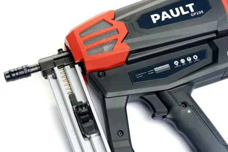 Монтажный газовый пистолет по бетону PAULT GP100 купить с НДС