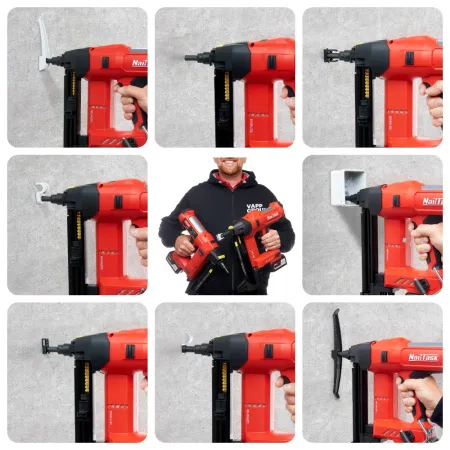 Аккумуляторные гвоздезабивные пистолеты Nailtask для монтажных работ по бетону и металлу Электрический монтажный пистолет по бетону NAILTASK DCCN90S2 купить с НДС