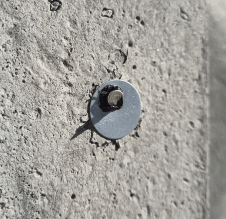 Монтажная шайба 25 мм б/о оцинкованная (без отверстия)